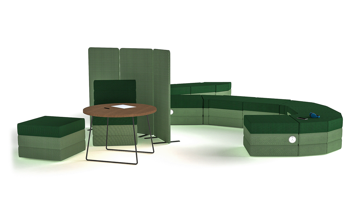 modularization，Reconfigure，Design，system，Furniture home，