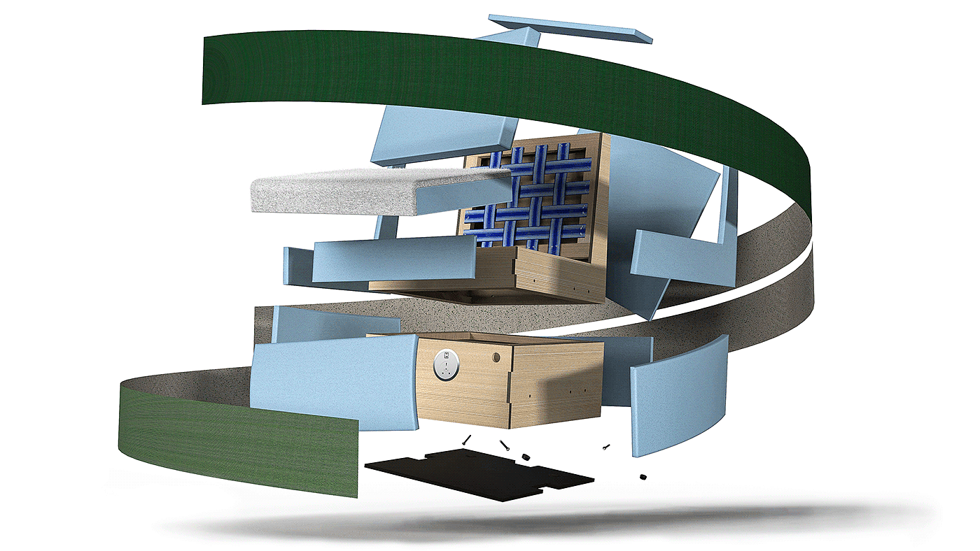 modularization，Reconfigure，Design，system，Furniture home，