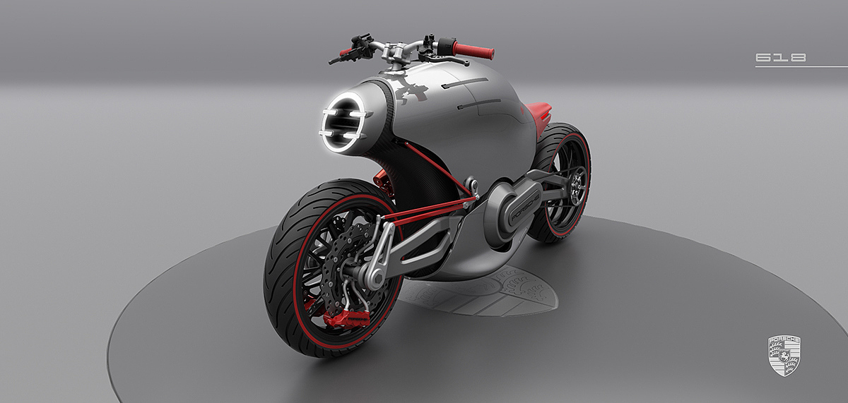 intelligence，Porsche，science and technology，industrial design，Cool，Motorcycle design，