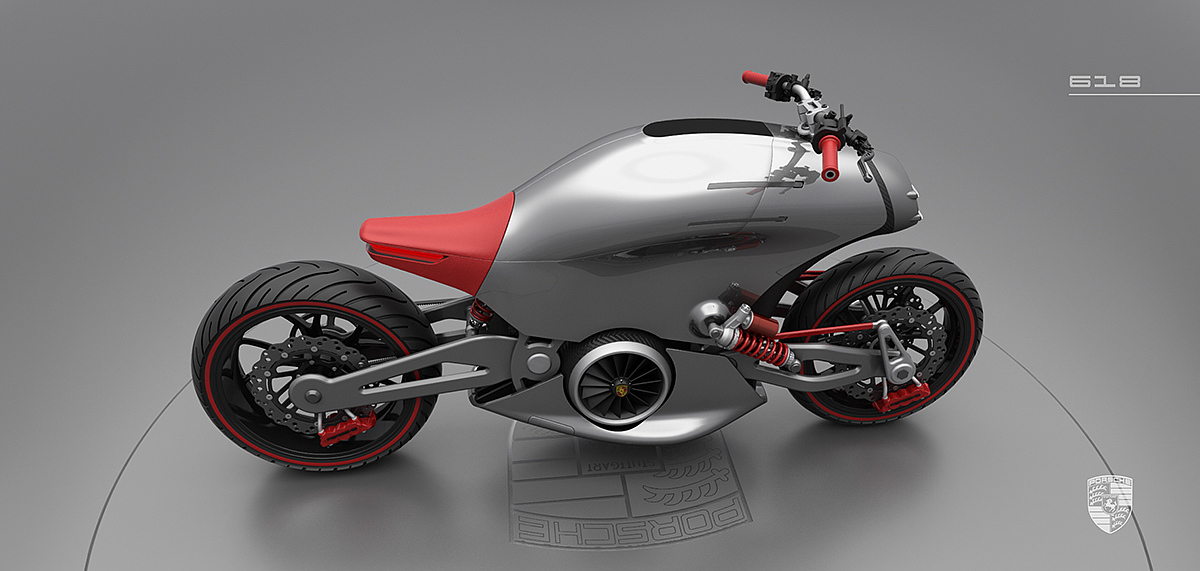 intelligence，Porsche，science and technology，industrial design，Cool，Motorcycle design，