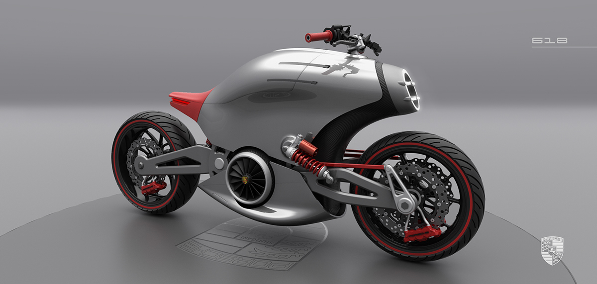 intelligence，Porsche，science and technology，industrial design，Cool，Motorcycle design，