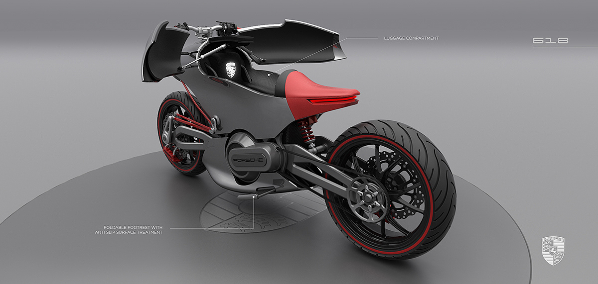 intelligence，Porsche，science and technology，industrial design，Cool，Motorcycle design，