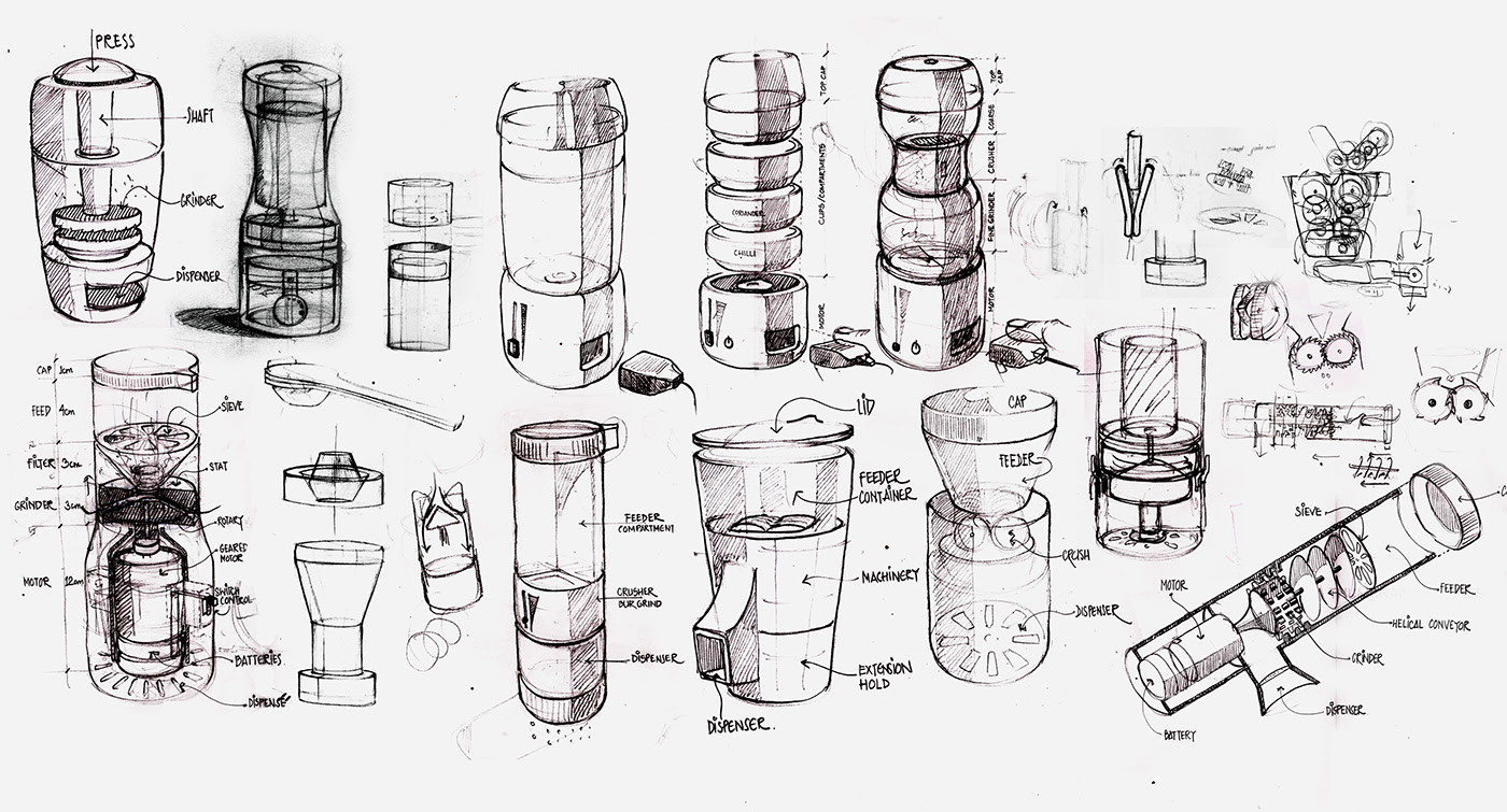 Spicer180，spice，Grinder，