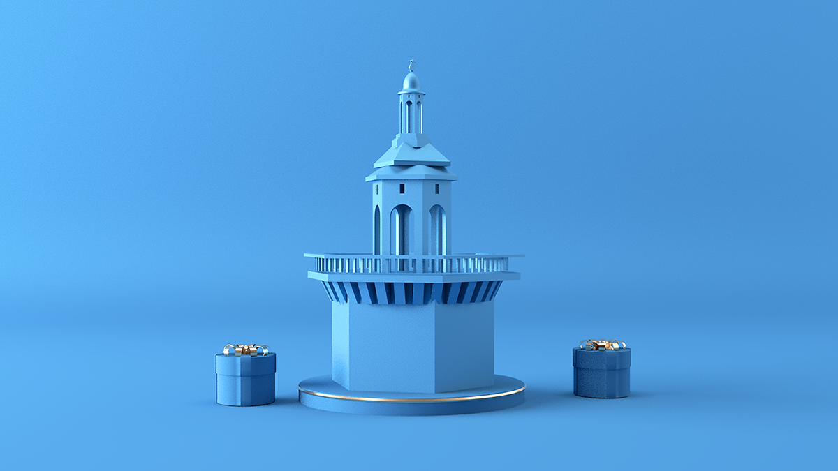 teapot，c4d，Brand promotion，Franc，