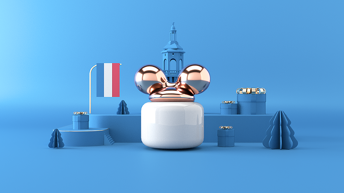 teapot，c4d，Brand promotion，Franc，