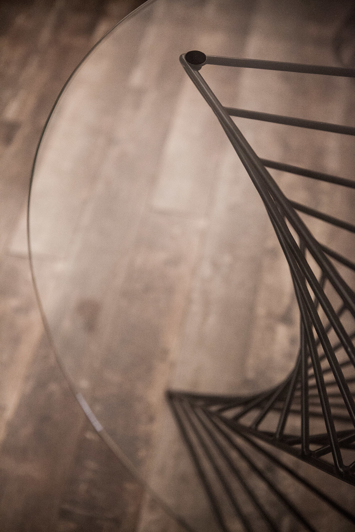 Home Furnishing，Table，Glass，Metal，Simplicity，