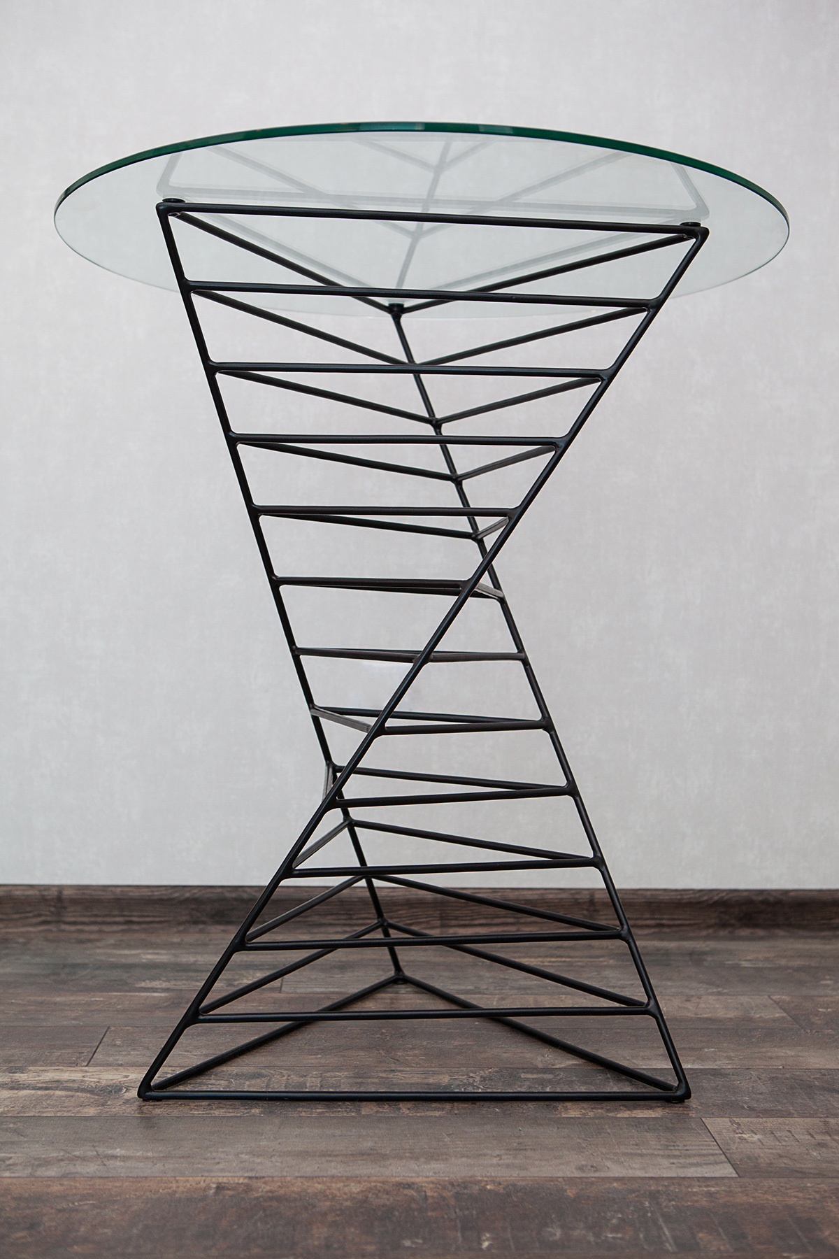 Home Furnishing，Table，Glass，Metal，Simplicity，