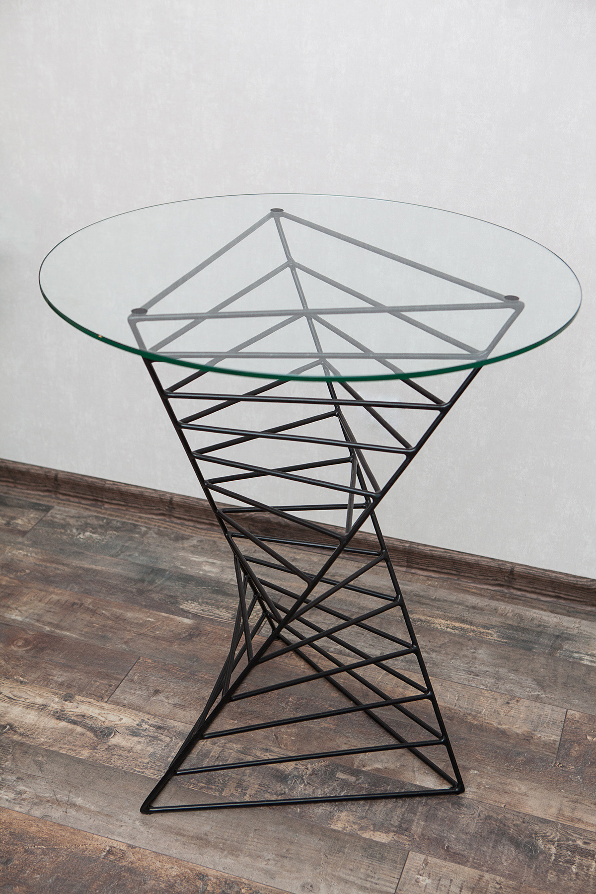 Home Furnishing，Table，Glass，Metal，Simplicity，