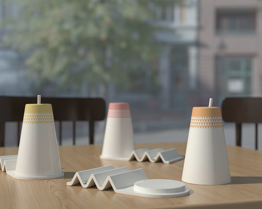 Home Furnishing，ashtray，Receive，ceramics，originality，