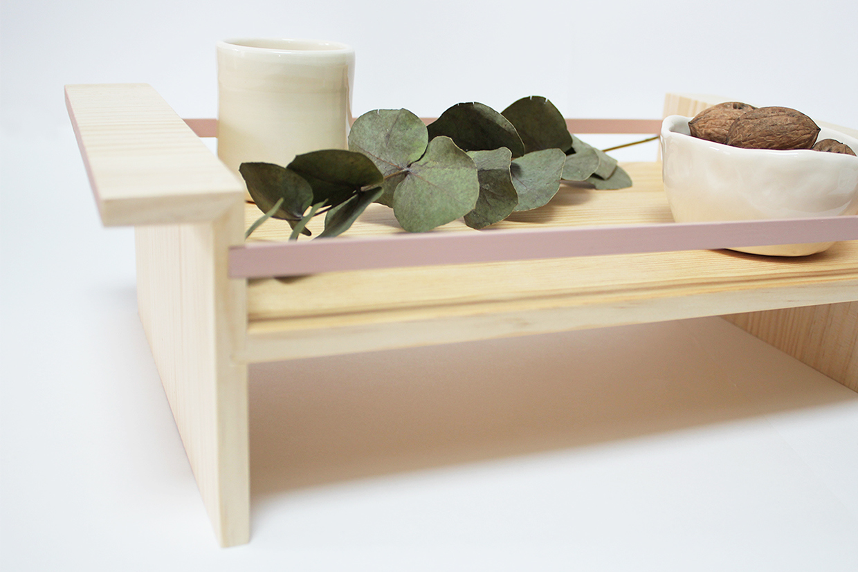 Home Furnishing，Table，Receive，convenient，wood，Simplicity，