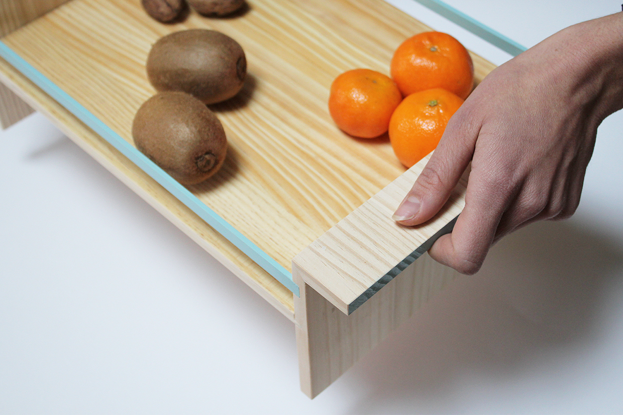 Home Furnishing，Table，Receive，convenient，wood，Simplicity，