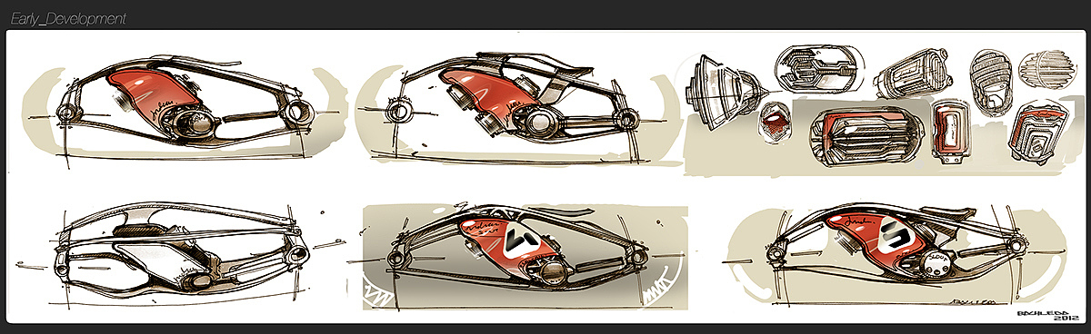 intelligence，Concept Car，science and technology，design sketch，Cool，industrial design，