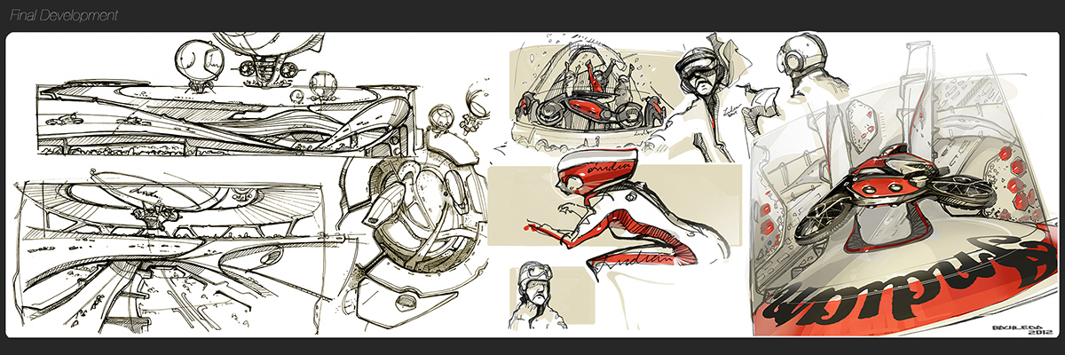 intelligence，Concept Car，science and technology，design sketch，Cool，industrial design，