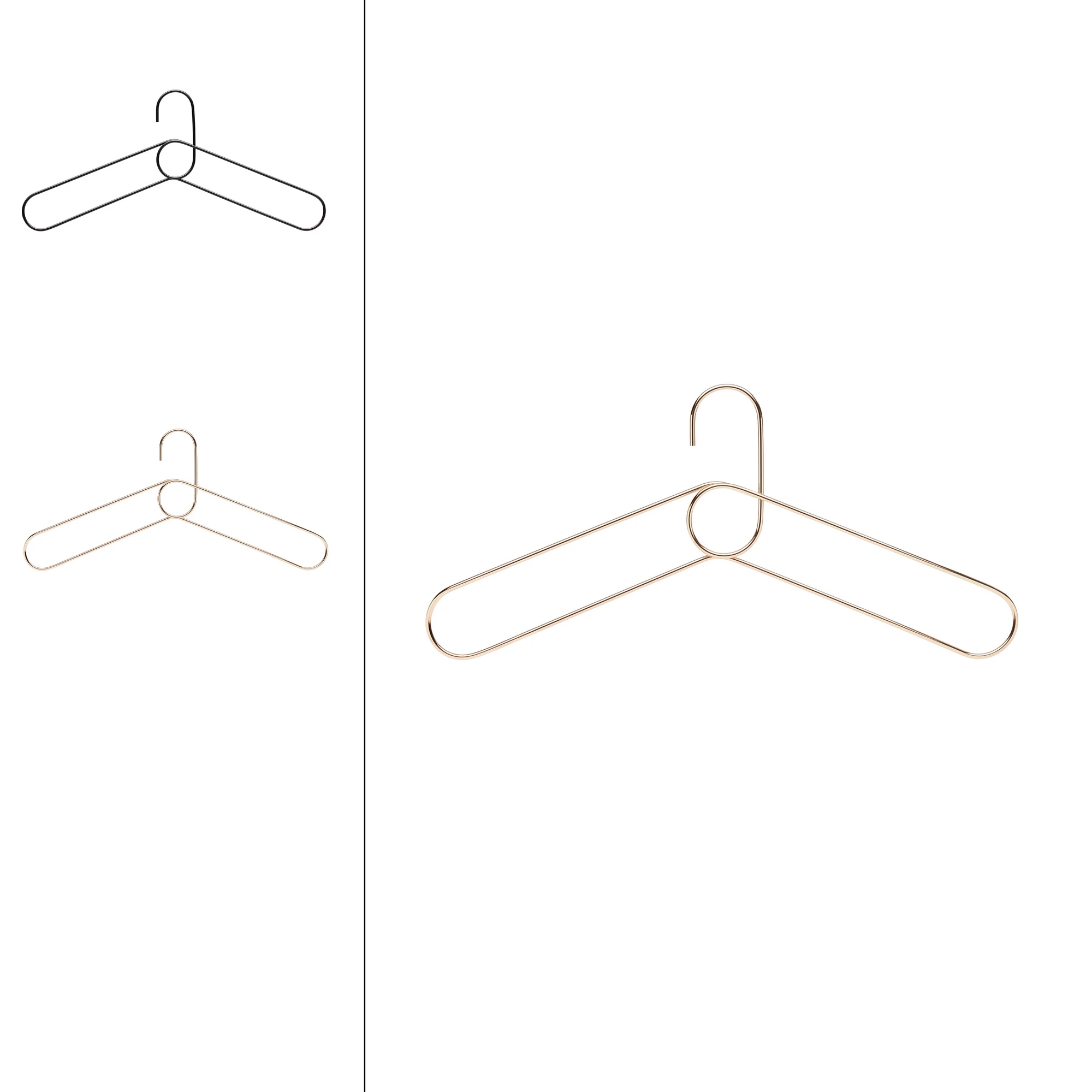 product design，Housewear & Furnishings，Minimalist style，coat hanger，