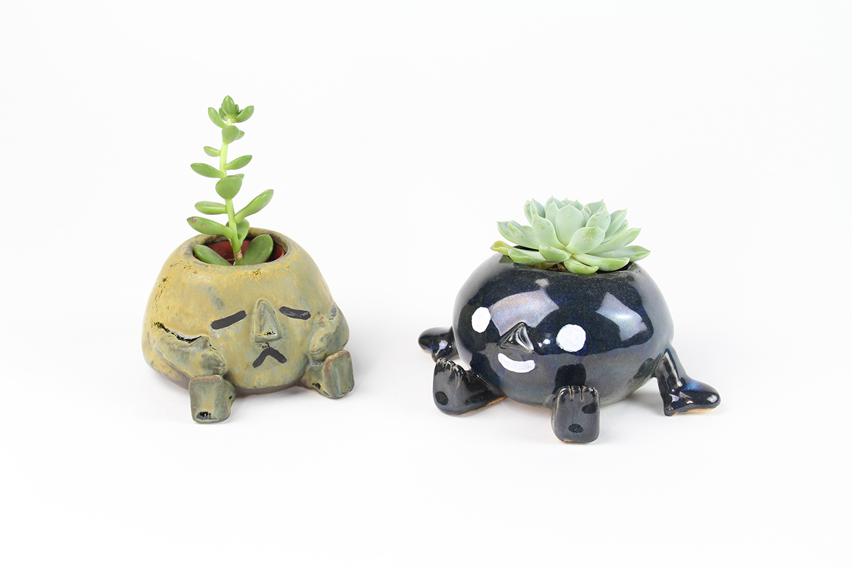 Home Furnishing，Flowerpot，Cartoon，ceramics，handicraft，