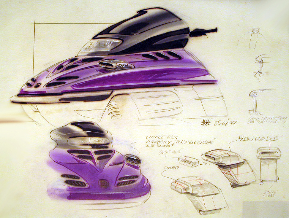 industrial design，intelligence，Hand drawn，outdoors，motorcycle，