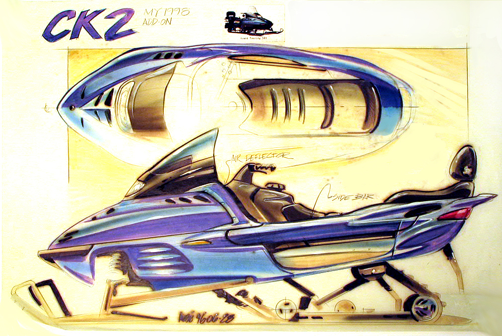 industrial design，intelligence，Hand drawn，outdoors，motorcycle，