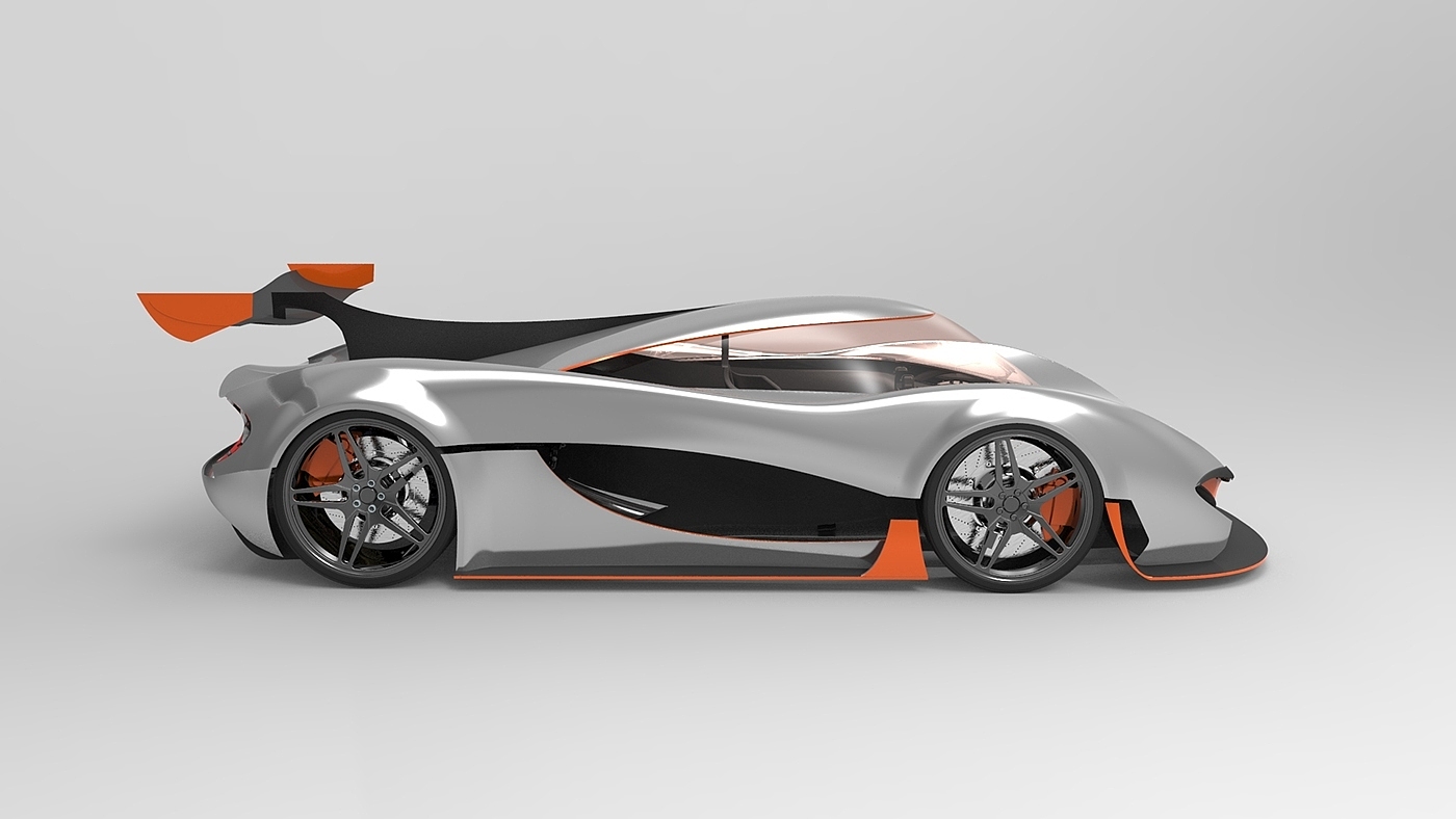 Sports car，Automatic design，Sense of science and technology，Cool，industrial design，