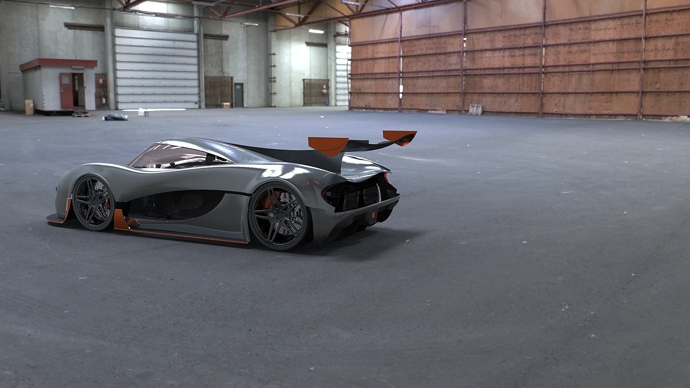 Sports car，Automatic design，Sense of science and technology，Cool，industrial design，