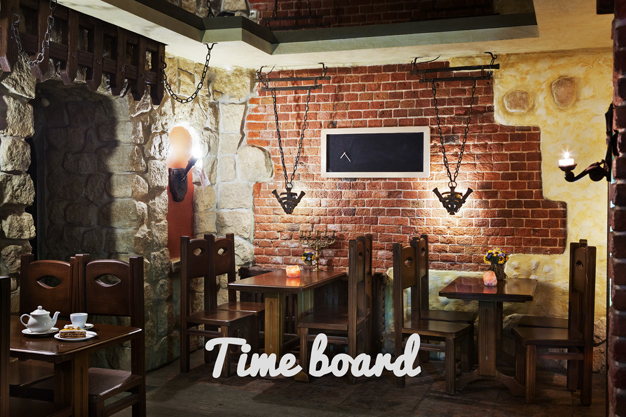 Home Furnishing，time，clock，blackboard，industrial design，