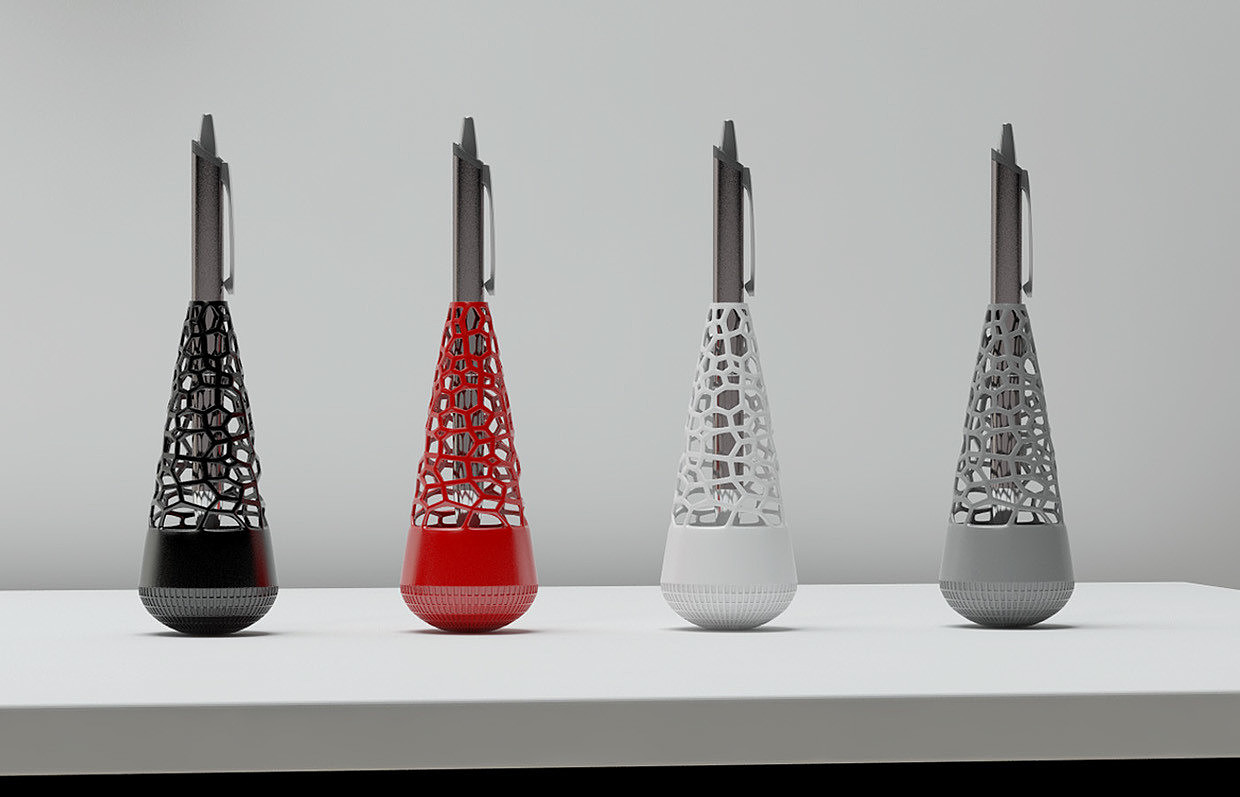Pen，Tumbler，Hollowed out，Office products，industrial design，