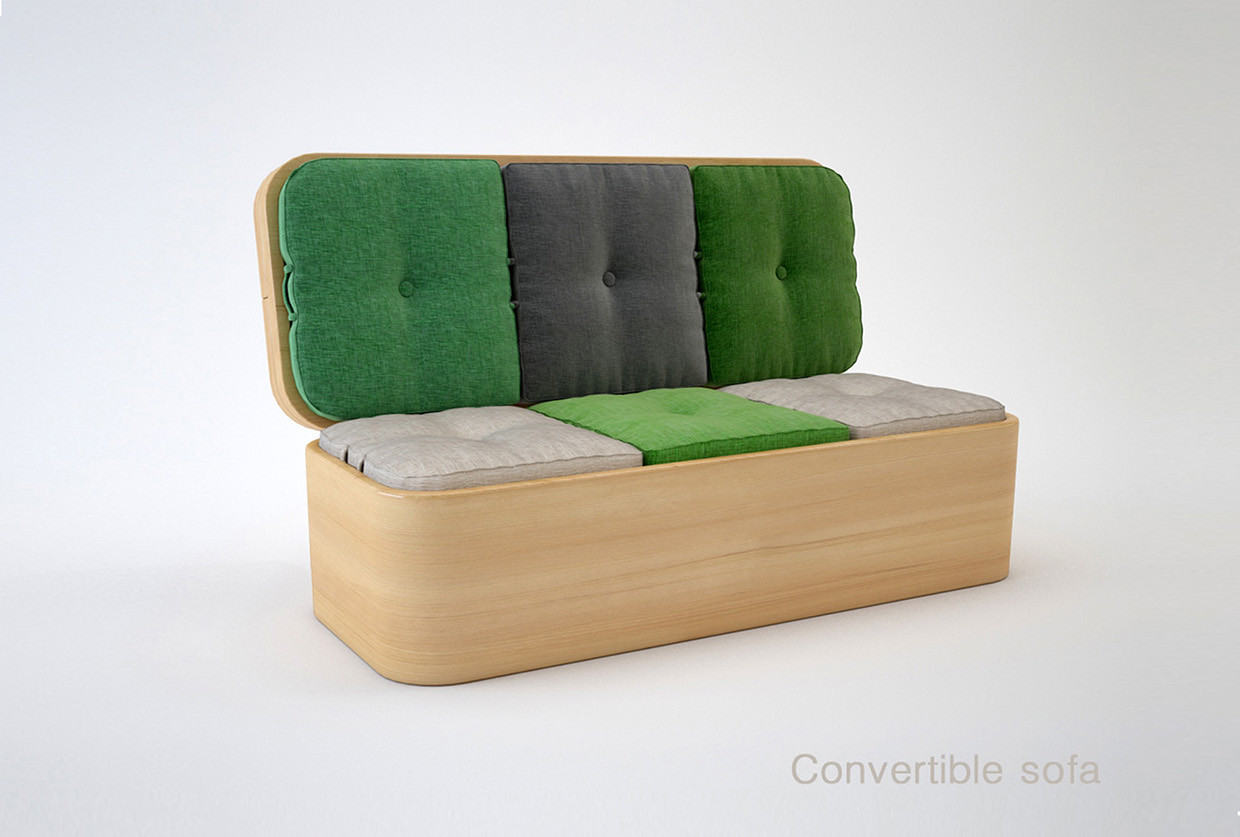 Home Furnishing，sofa，multi-function，Receive，product design，
