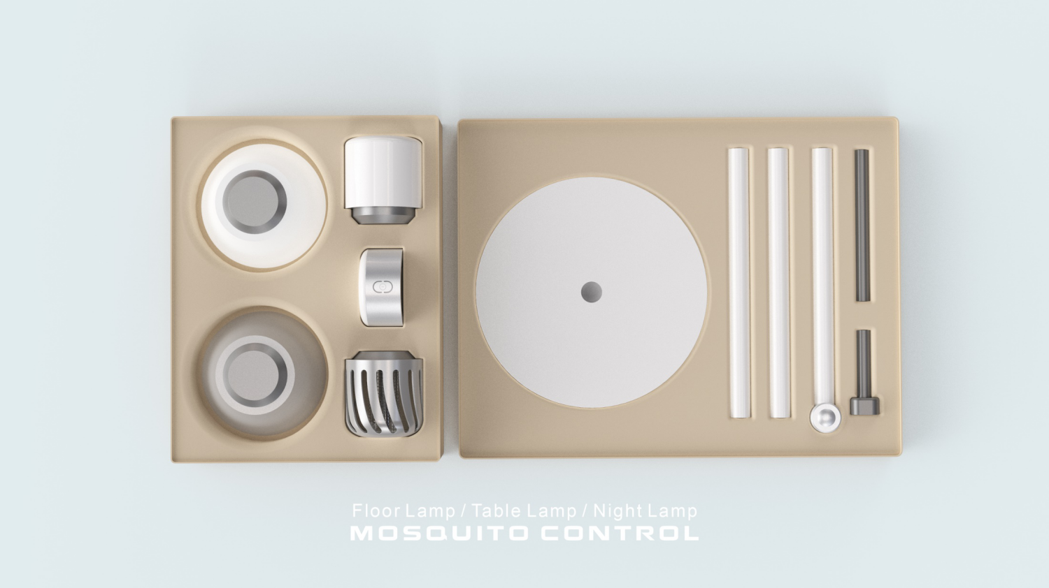 Combined type，Floor lamp，Desk lamp，modular，lighting，Mosquito control，