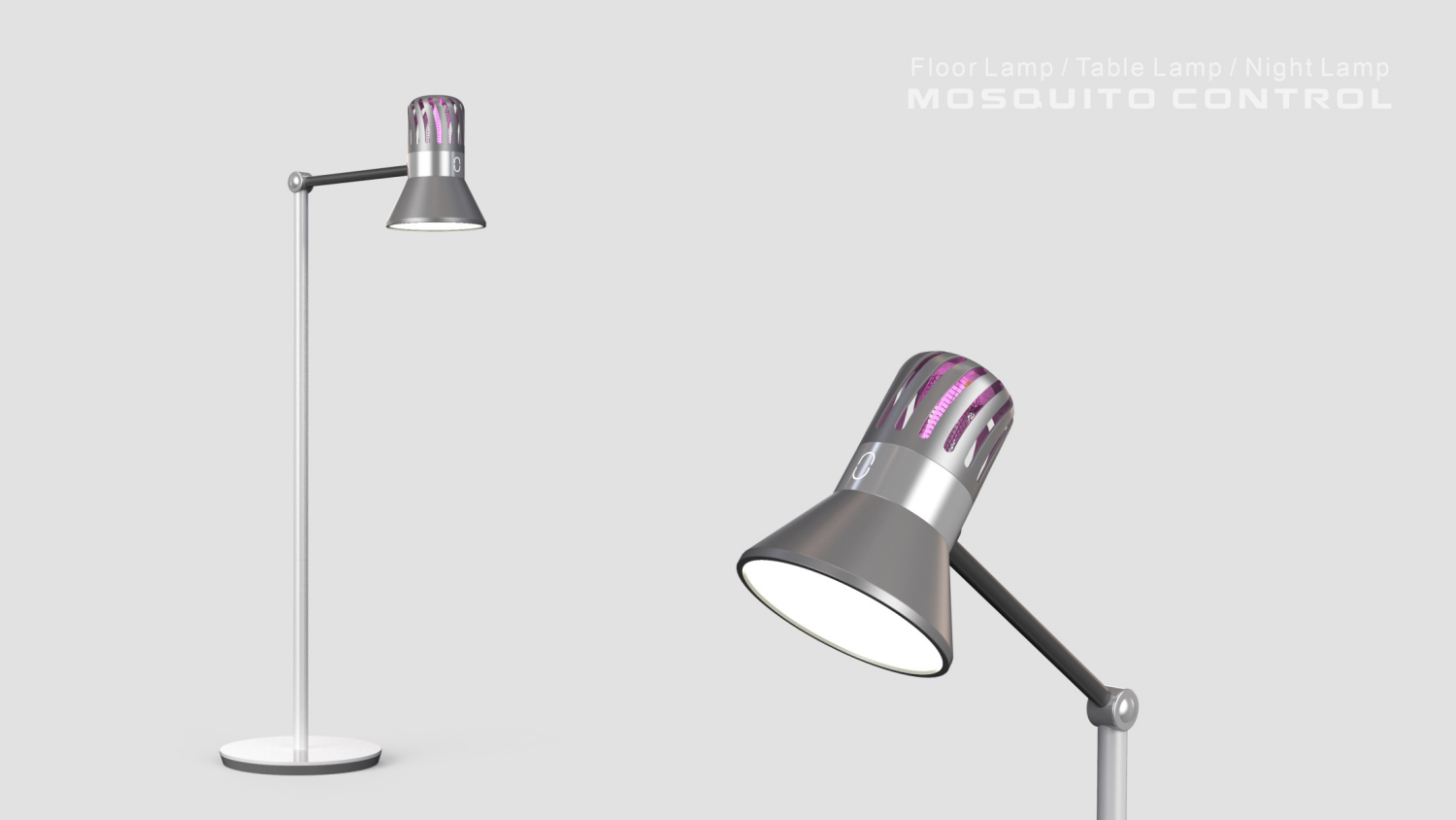 Combined type，Floor lamp，Desk lamp，modular，lighting，Mosquito control，