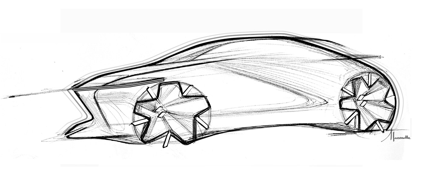 renault，Concept Car，vehicle，industrial design，