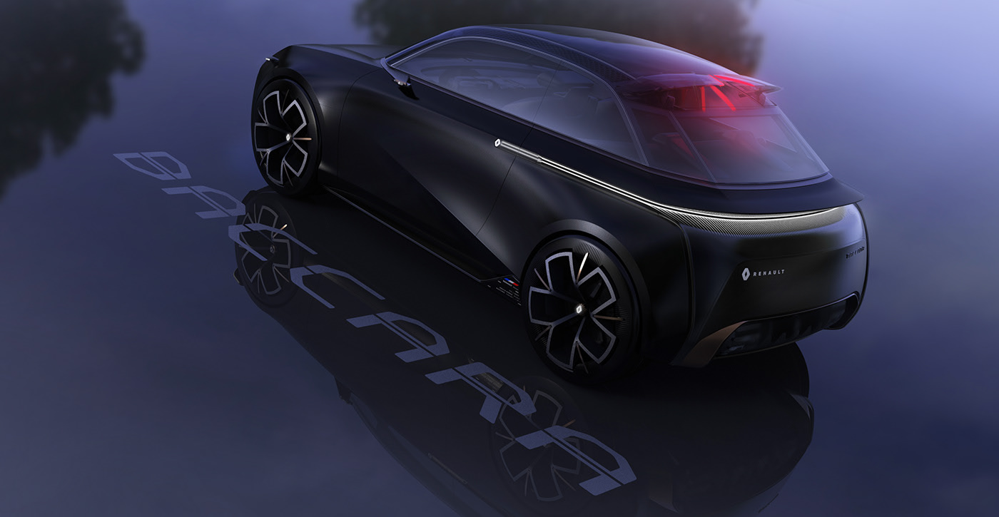 renault，Concept Car，vehicle，industrial design，