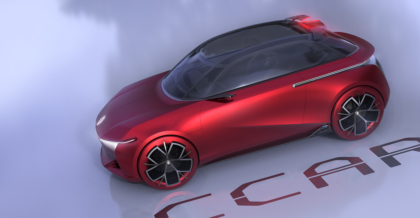 renault，Concept Car，vehicle，industrial design，