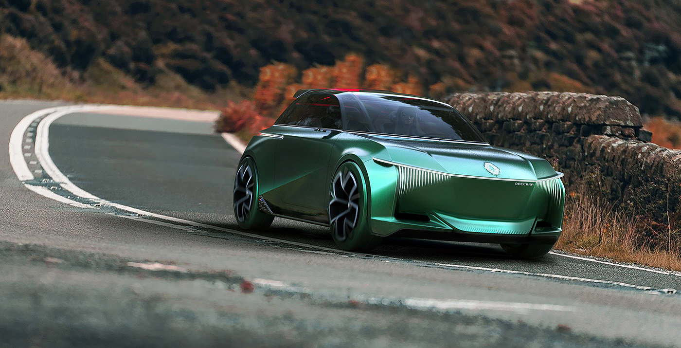 renault，Concept Car，vehicle，industrial design，