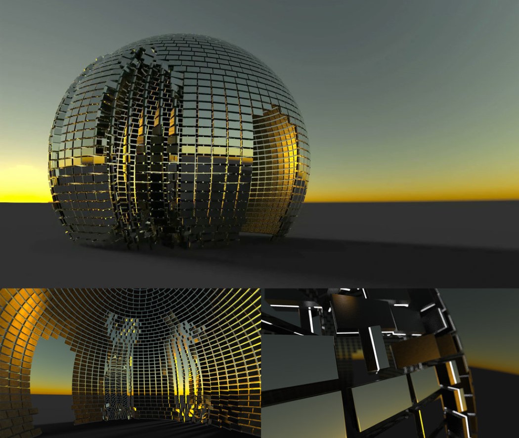 industrial design，Mirror device，Interactive device，Brixel，