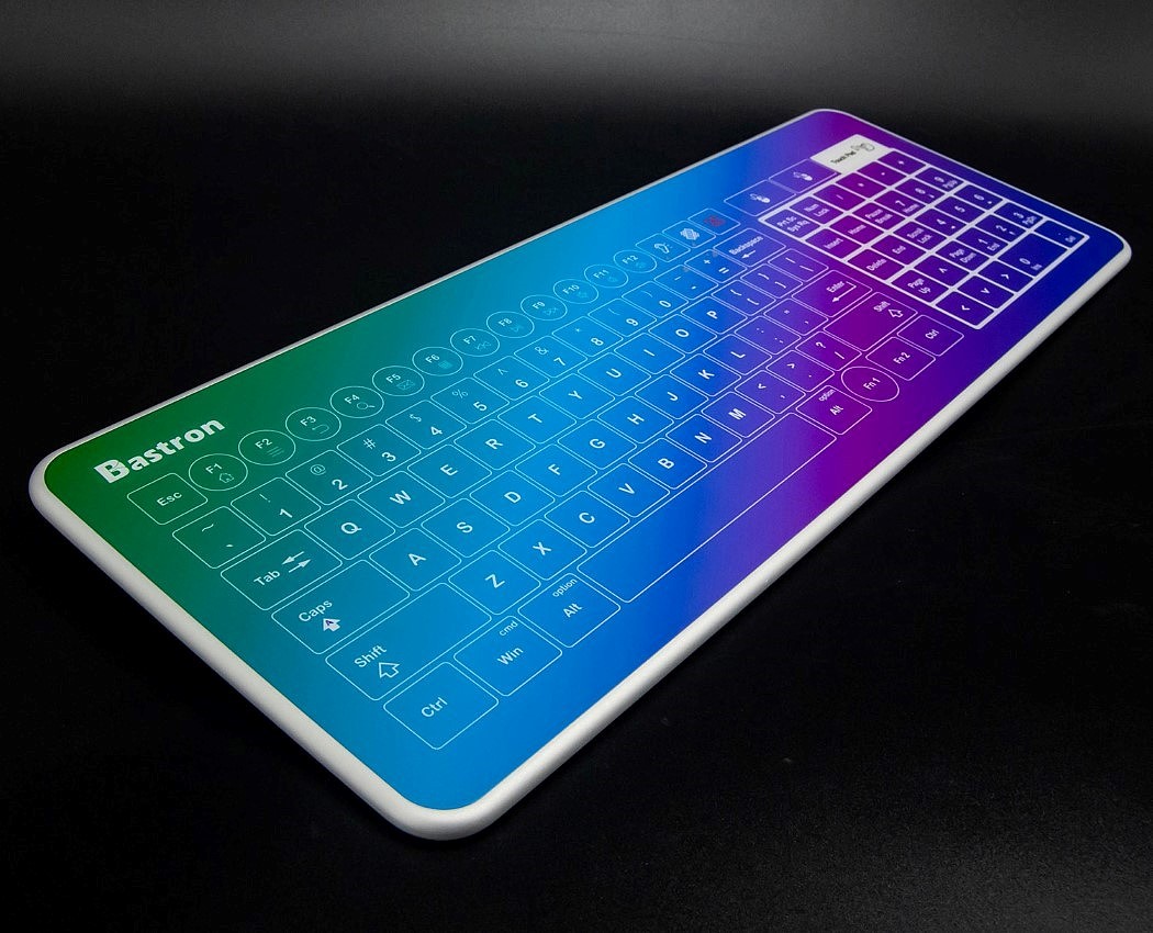 baston，keyboard，purple，