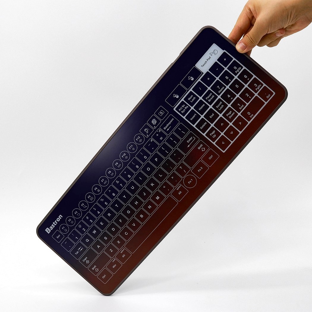 baston，keyboard，purple，