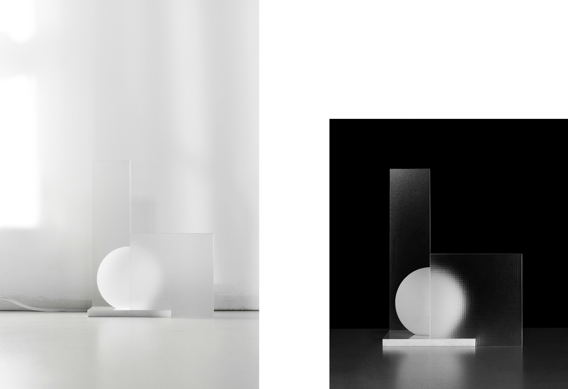 Sculpture，geometry，lamp，Glass，