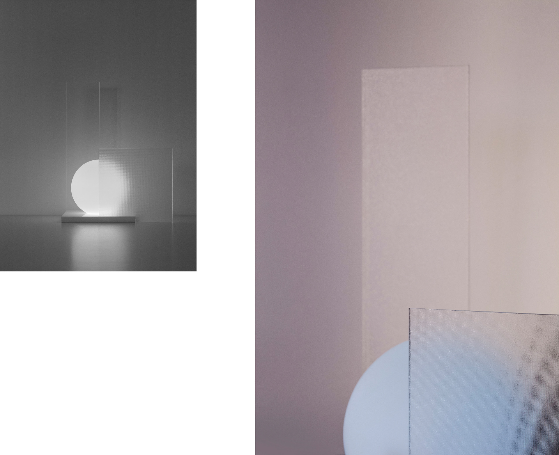 Sculpture，geometry，lamp，Glass，