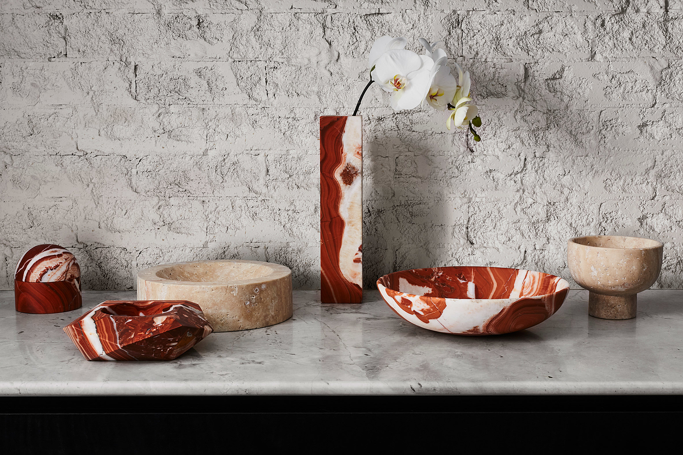 shell，Marble，vase，Box，