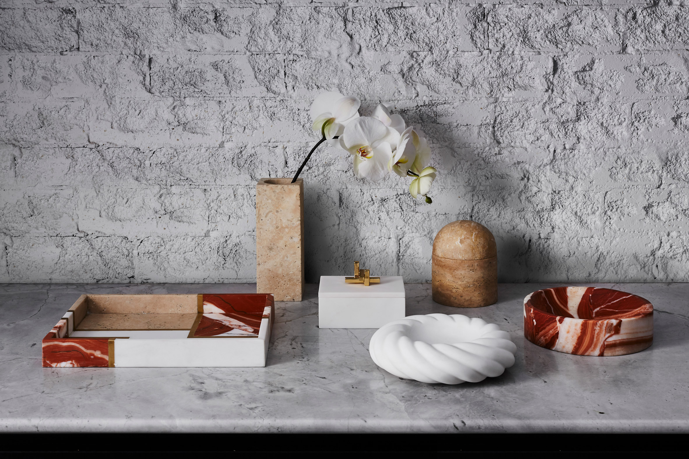 shell，Marble，vase，Box，