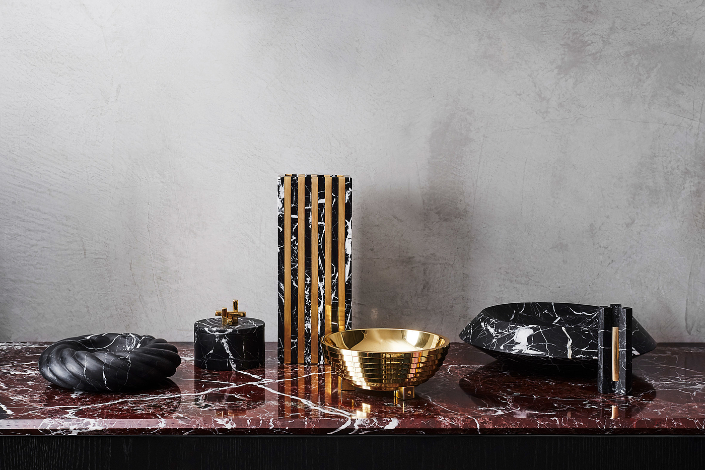 shell，Marble，vase，Box，