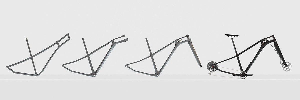 Reprint，industrial design，product design，cross-country，Bicycle，