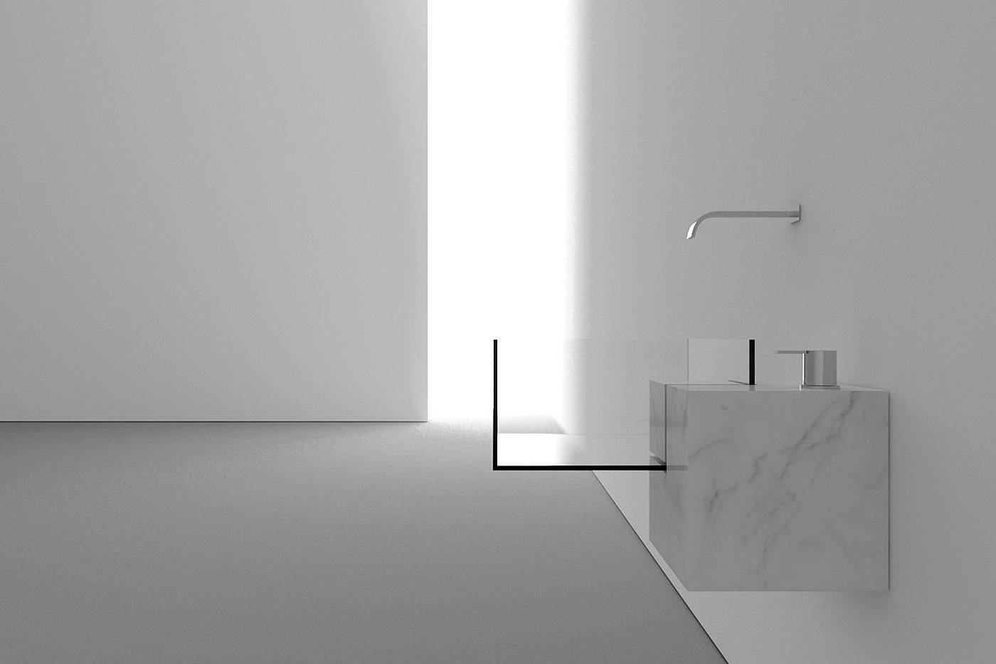 concise，transparent，Wash basin，proportion，seamless，Marble，Home furniture，