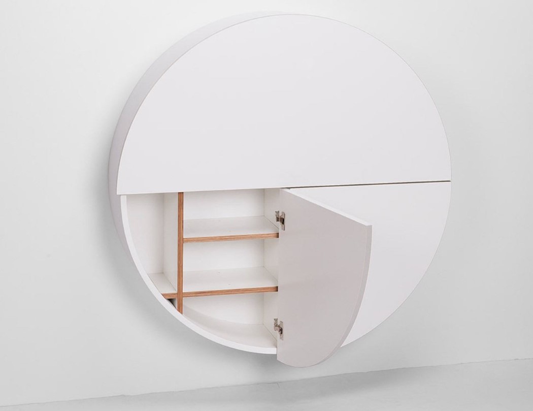 Minimalism，circular，desk，Home furniture，