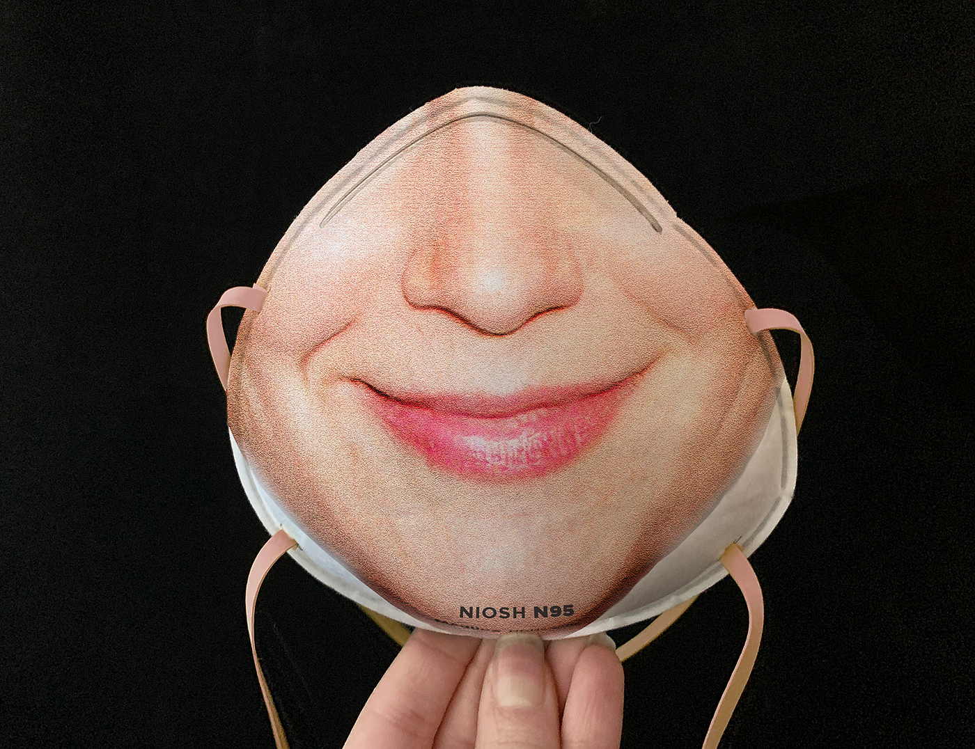 口罩，n95，面部识别，打印，