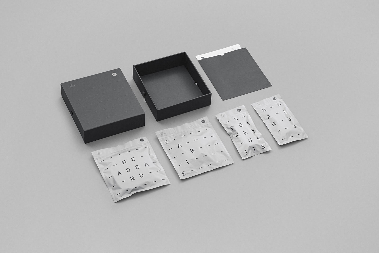 headset，black，Minimalism，Customizable，personality，innovate，