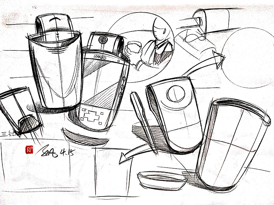 industrial design，Hand drawn，One painting a day，Hand drawn typesetting，Original works，