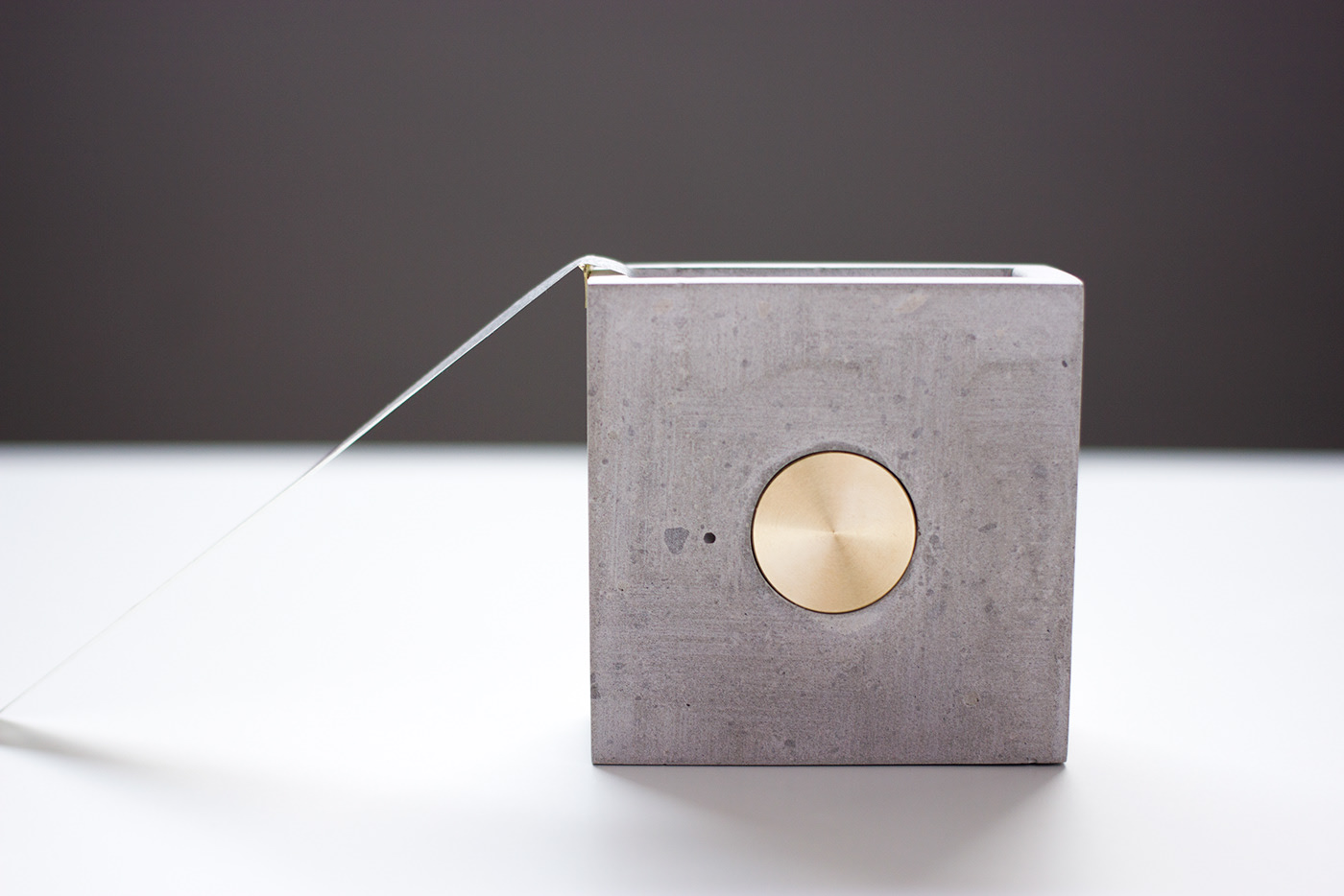 original，brass，concrete，Tape clip，pen container，