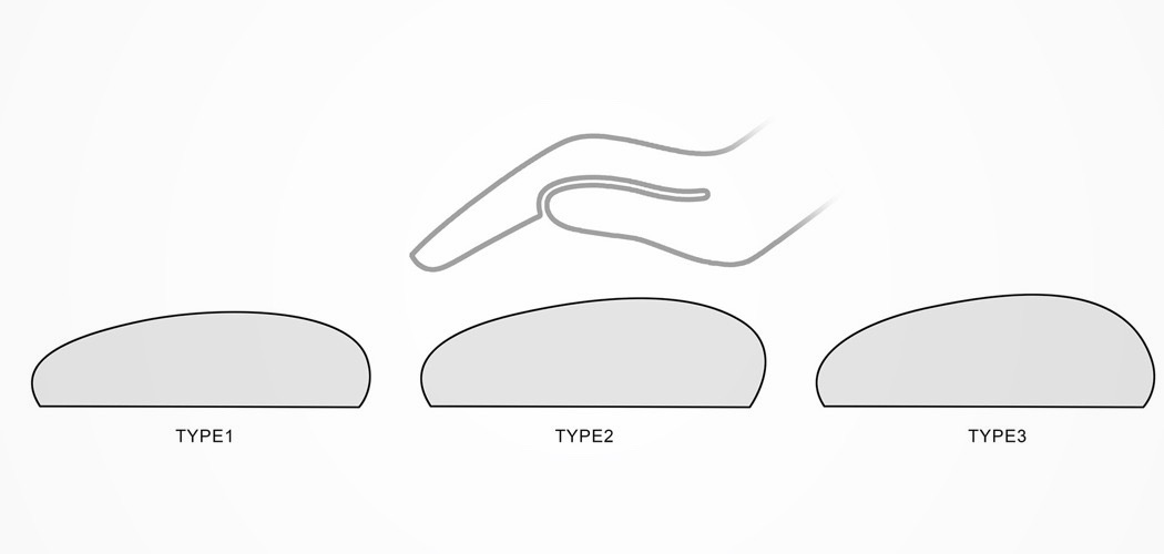 mouse，silica gel，Ergonomics，white，