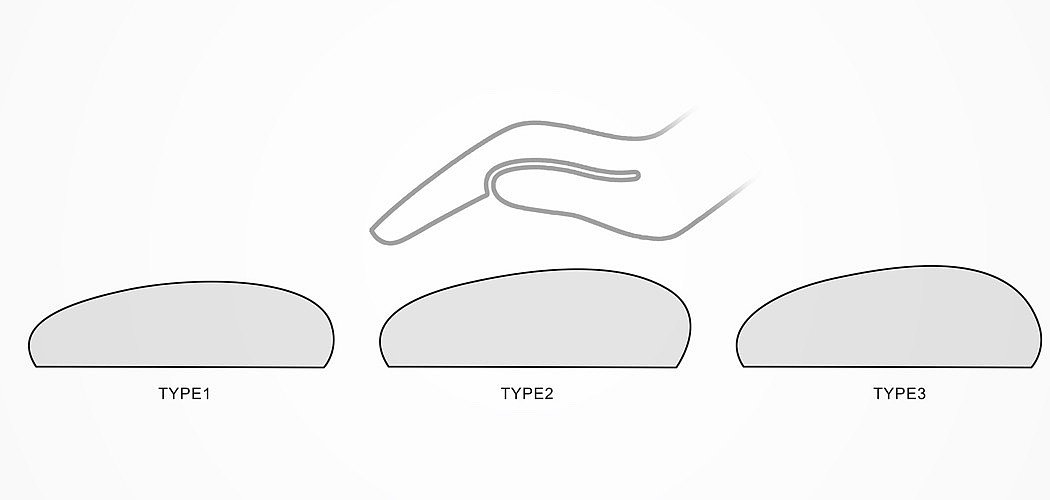 mouse，silica gel，Ergonomics，white，