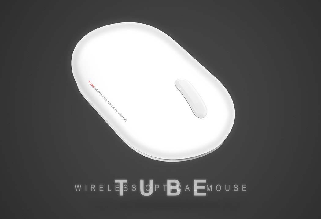 mouse，silica gel，Ergonomics，white，